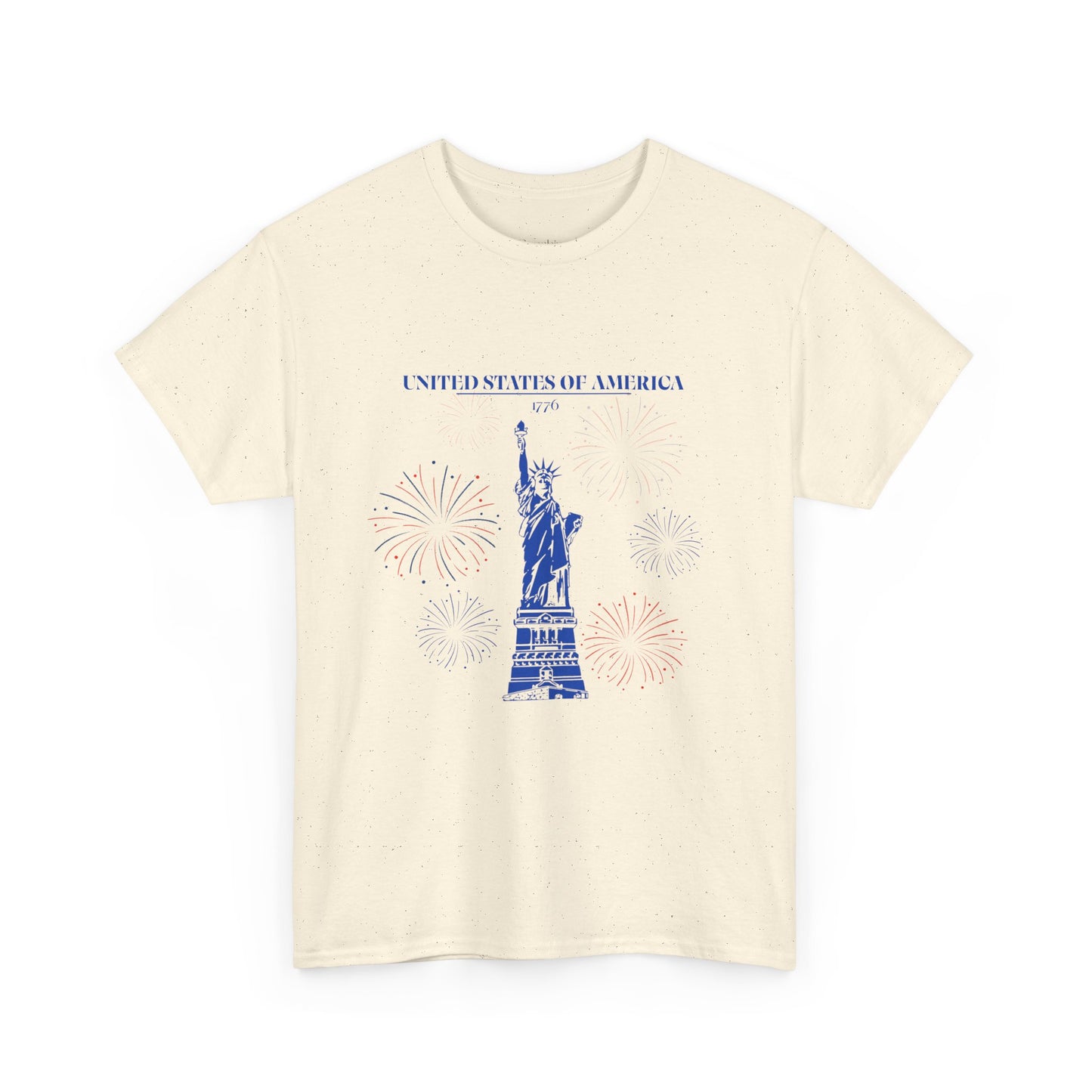 Camiseta unisex de algodón de la Estatua de la Libertad 