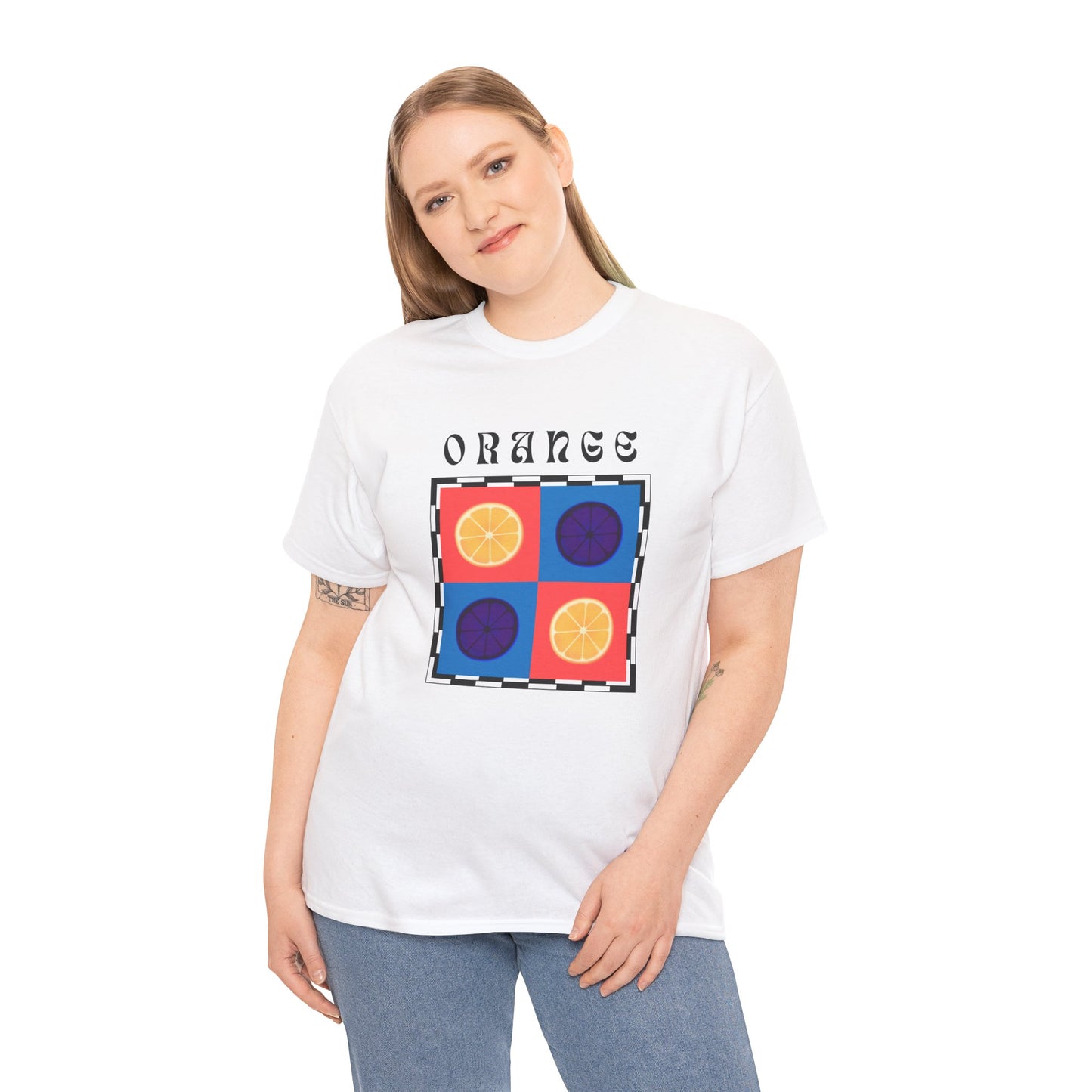 Orange Chess T-shirt, Fruits Edition