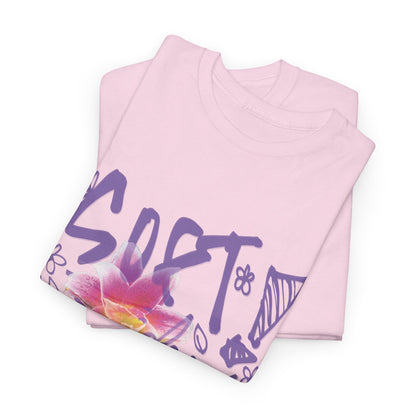 "Soft Days, Loud Colors" Spring Cotton Tee