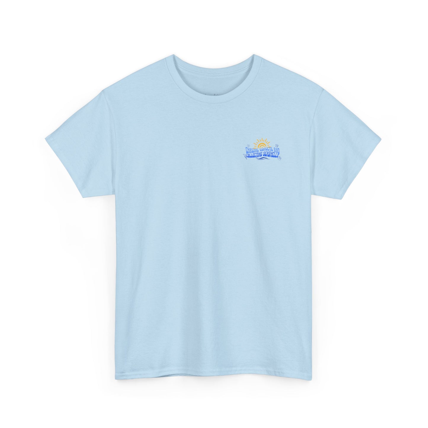 Camiseta playera de algodón Chasing Sunsets 
