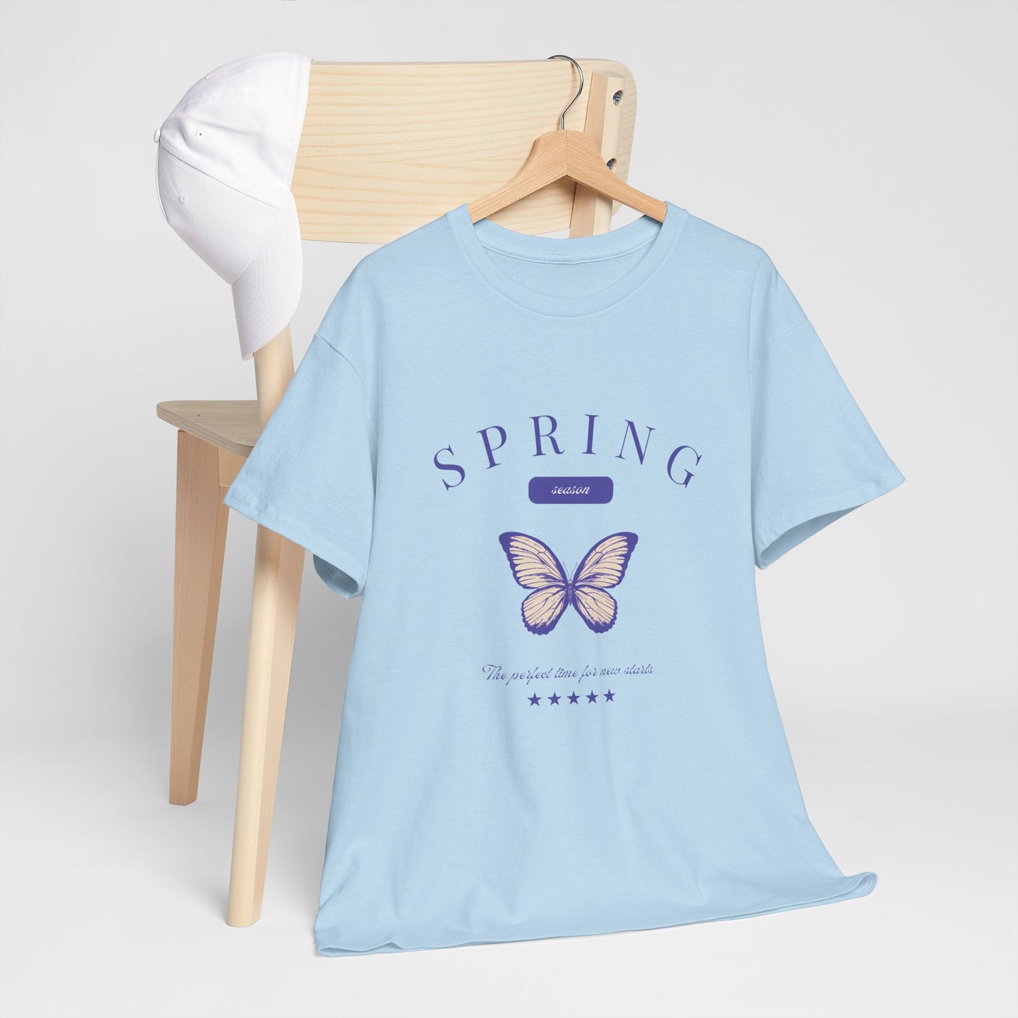 Camiseta de mariposa de primavera de New Starts 