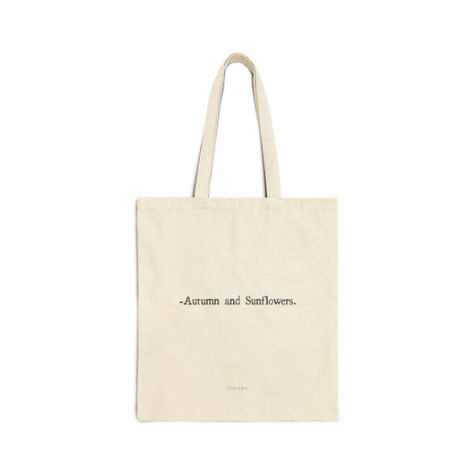 Sunflower Autumn Eco-Friendly Tote Bag