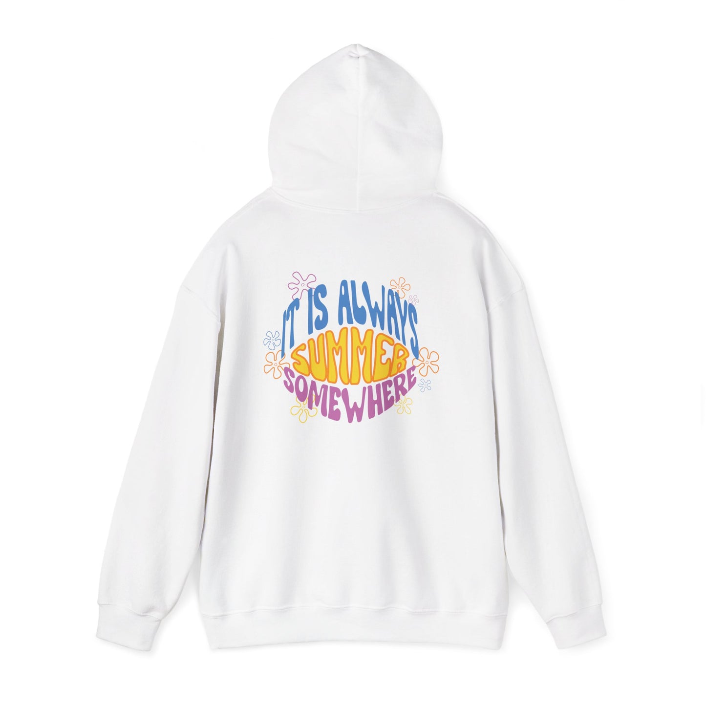 Sudadera con capucha colorida de verano 