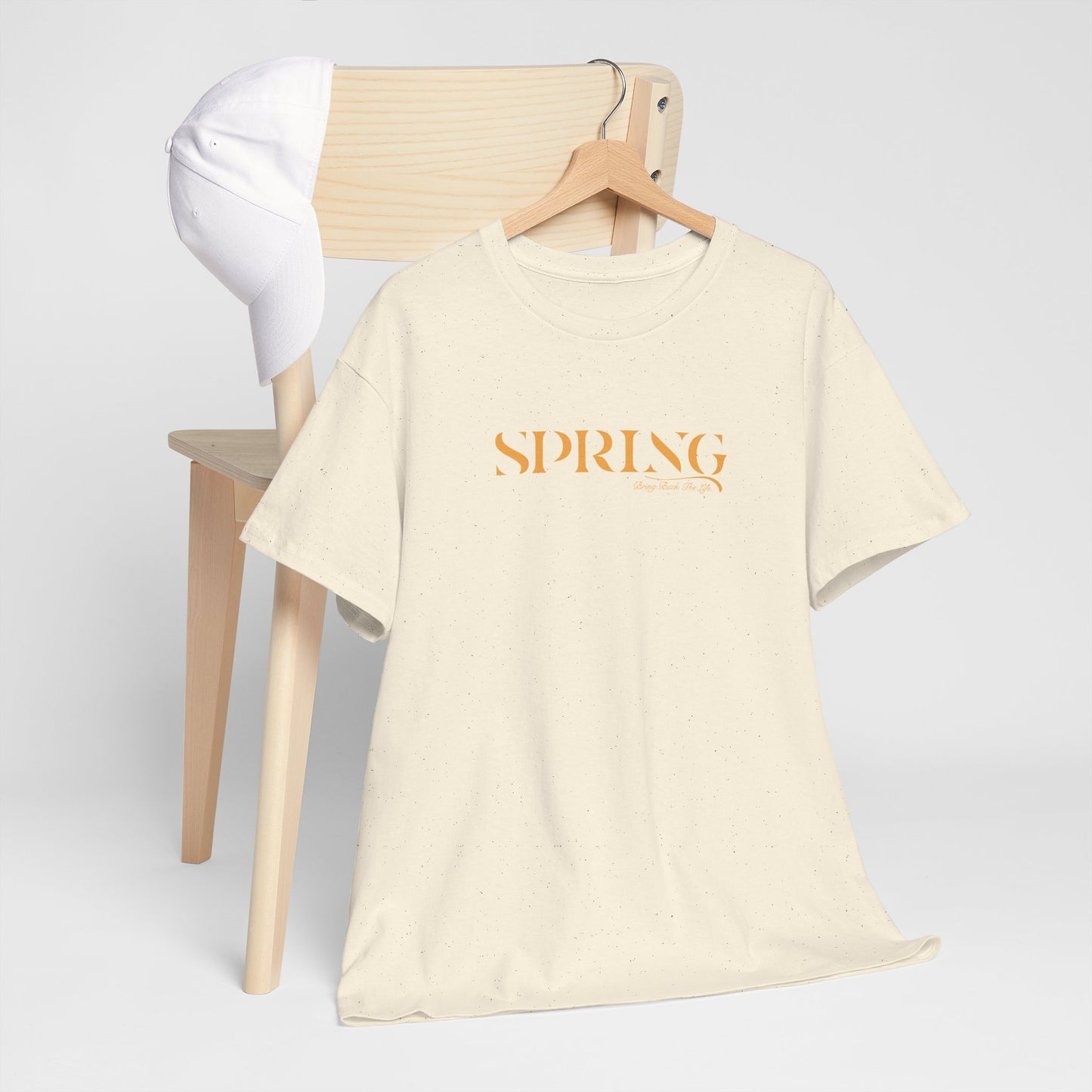"SPRING" Floral Retro T-shirt