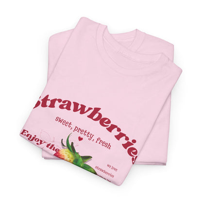 Camiseta de Temporada de Fresas Dulces