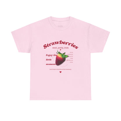 Camiseta de Temporada de Fresas Dulces