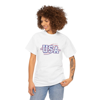 USA Patriotic Cotton T-shirt