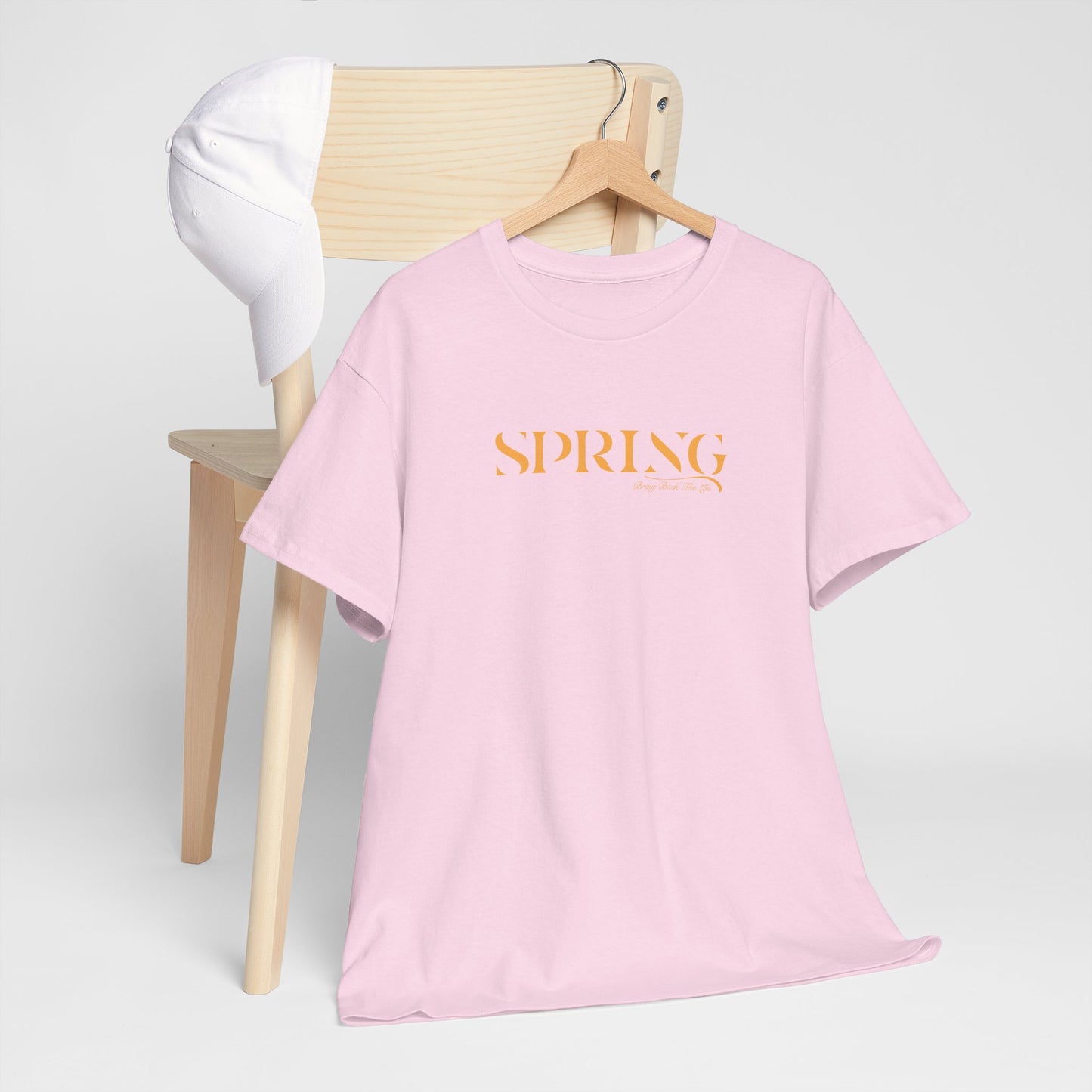 "SPRING" Floral Retro T-shirt