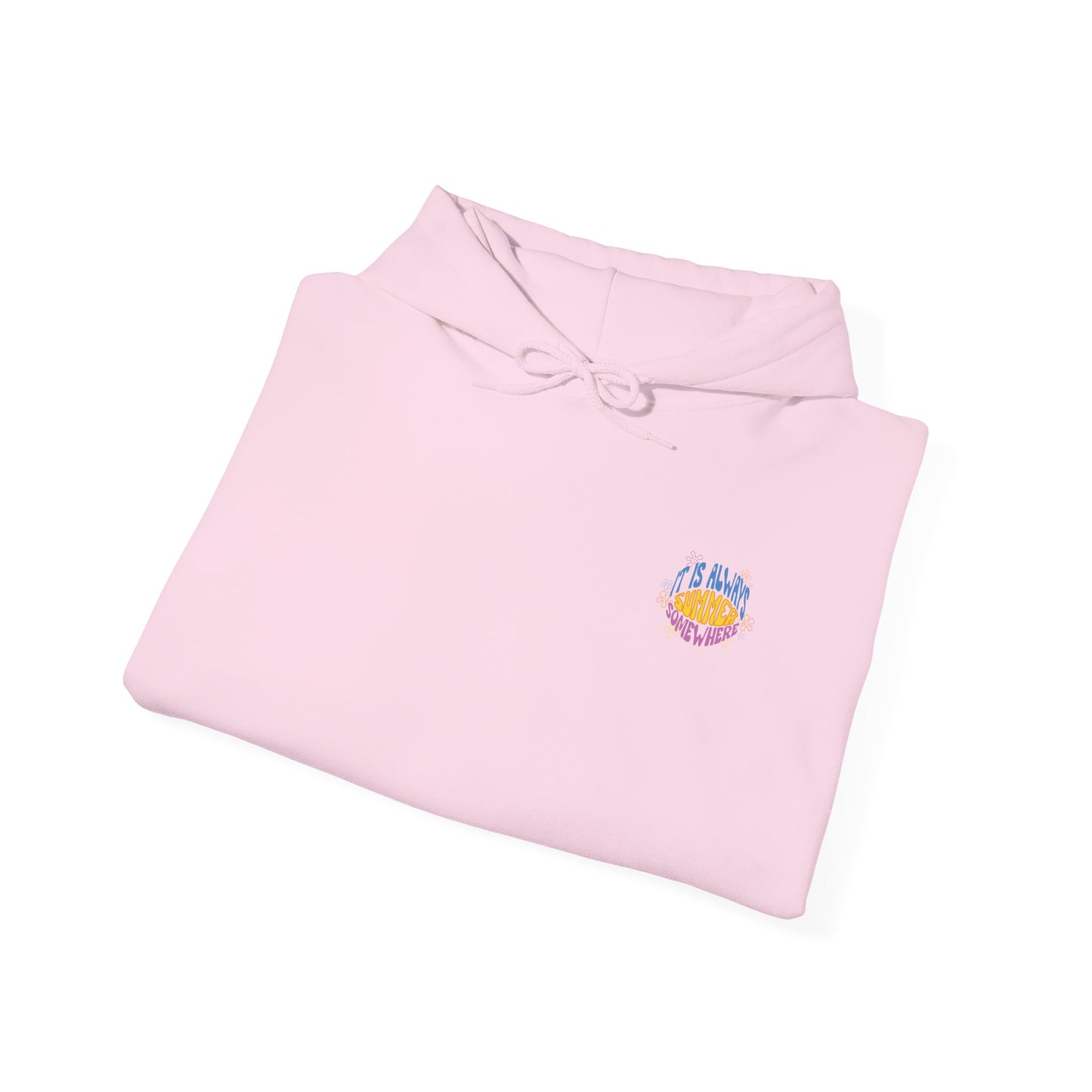Sudadera con capucha colorida de verano 