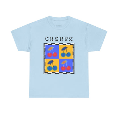 Camiseta de Ajedrez de Cereza, Edición Frutas 