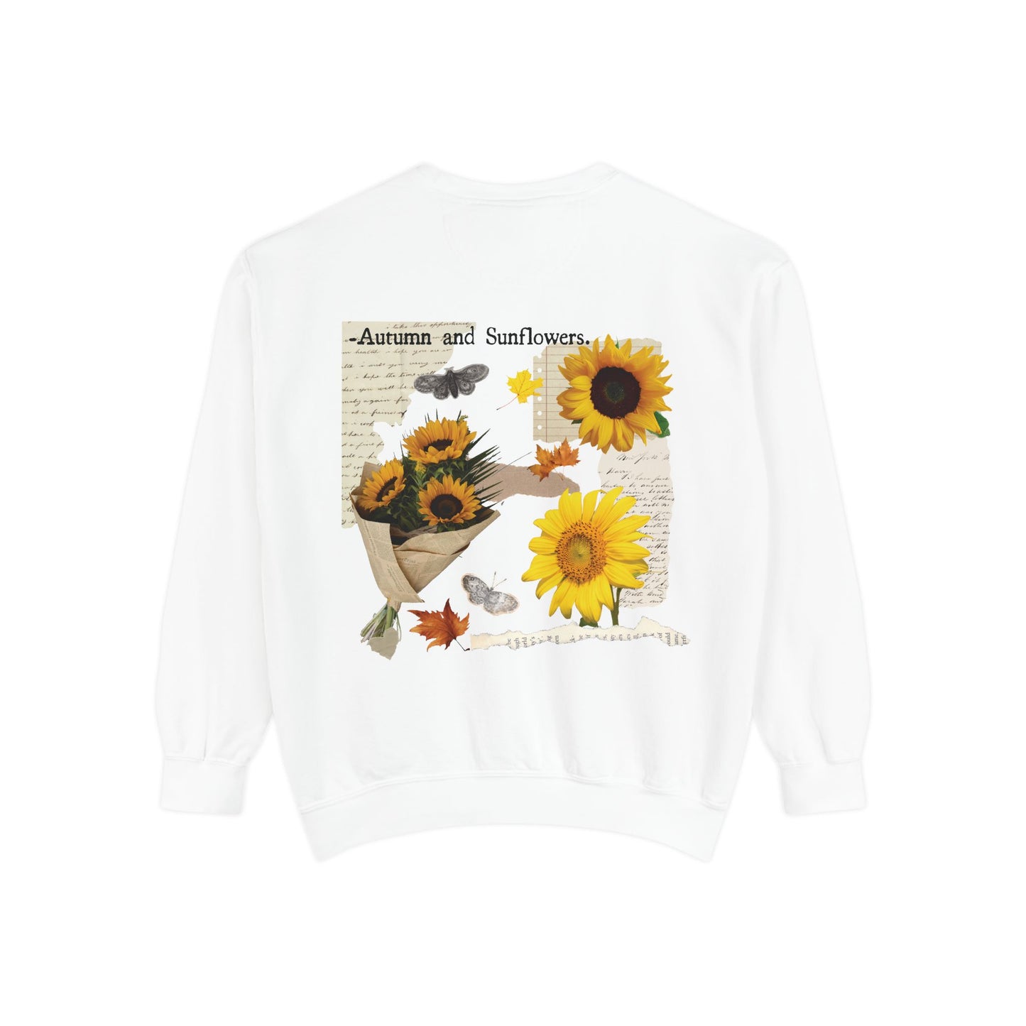 Sudadera con vibraciones otoñales de girasol 