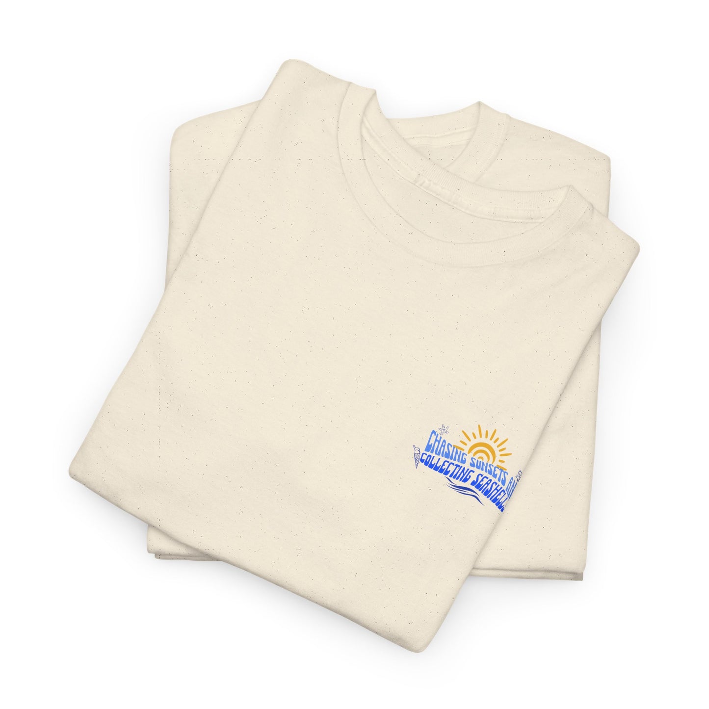 Camiseta playera de algodón Chasing Sunsets 