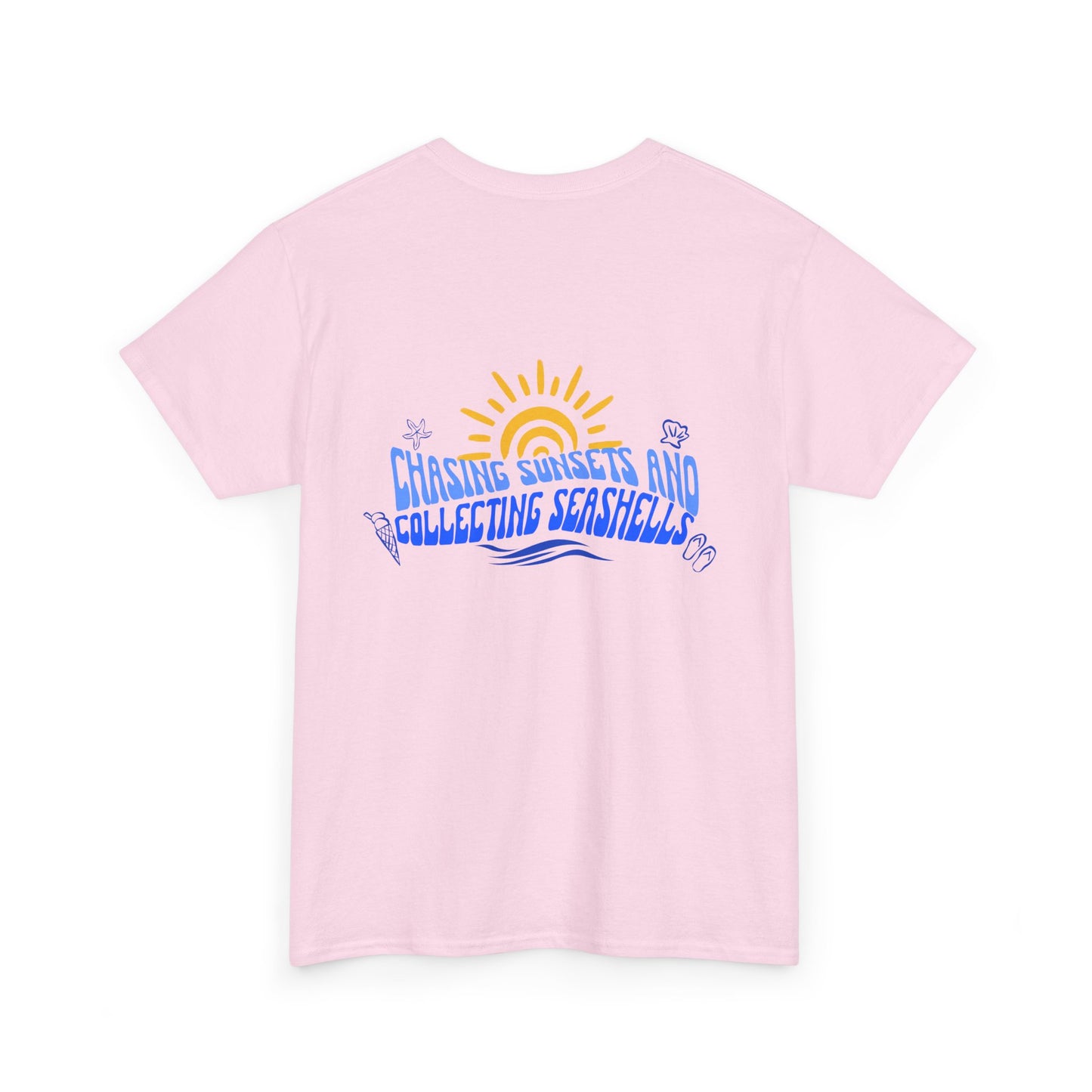 Camiseta playera de algodón Chasing Sunsets 