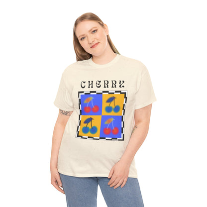 Camiseta de Ajedrez de Cereza, Edición Frutas 