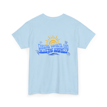 Camiseta playera de algodón Chasing Sunsets 