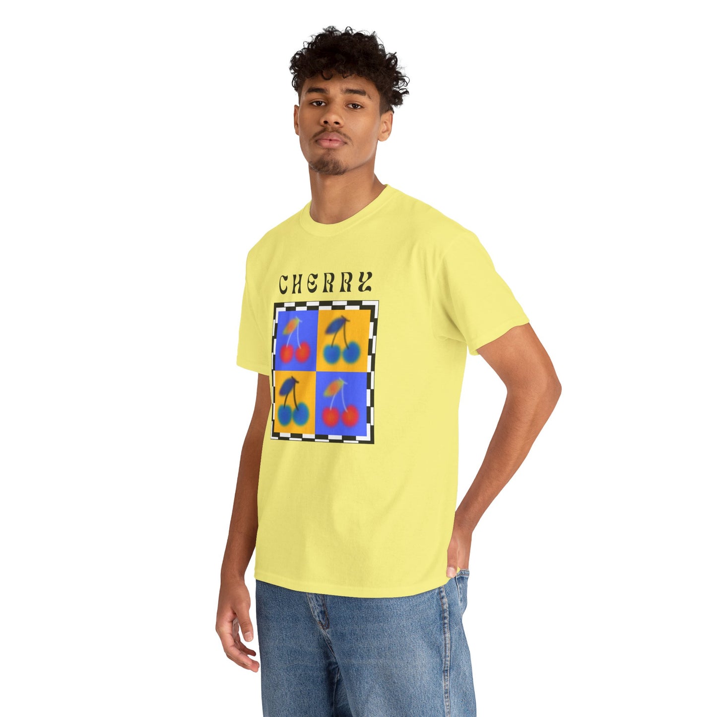 Camiseta de Ajedrez de Cereza, Edición Frutas 
