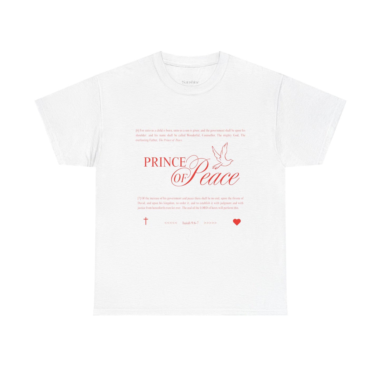 Prince of Peace Unisex Heavy Cotton Tee