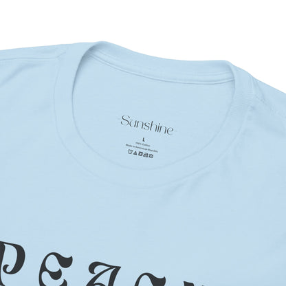 Camiseta de ajedrez de melocotón, edición de frutas