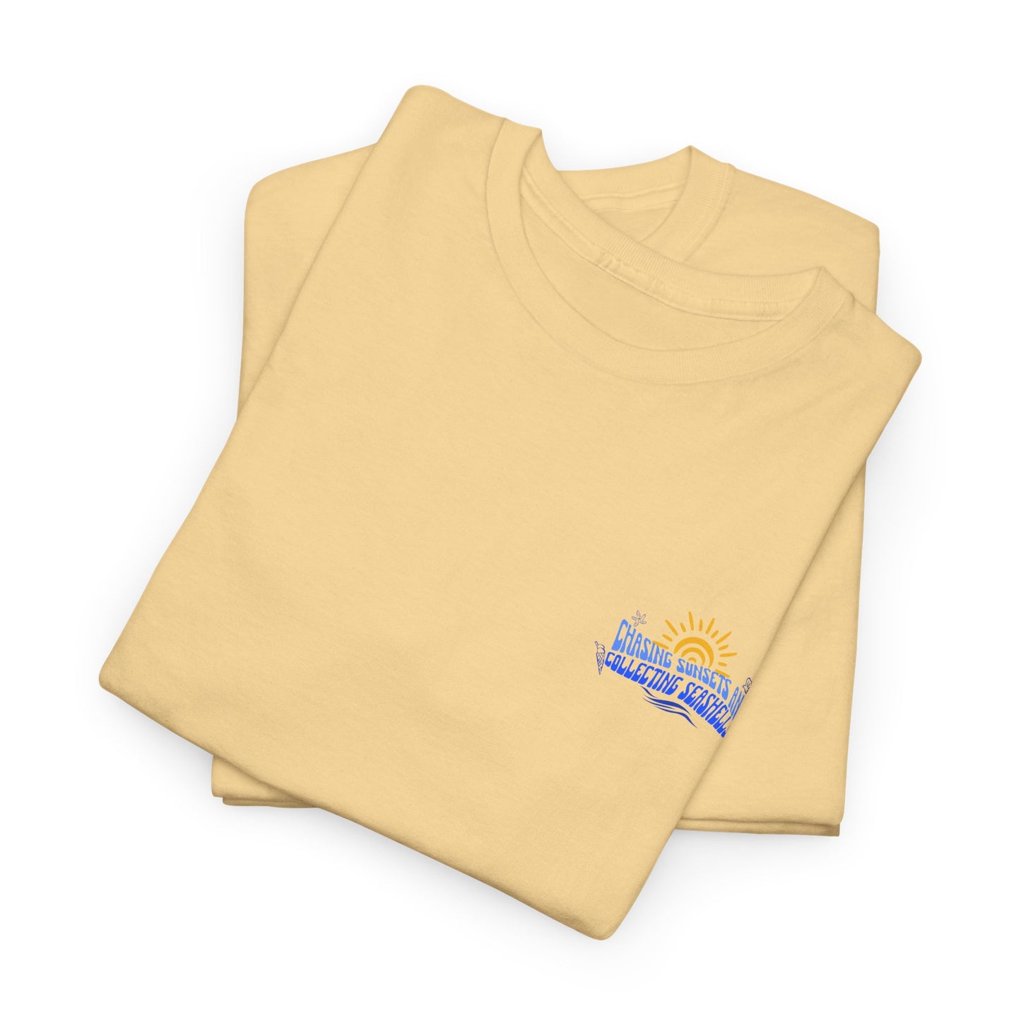 Camiseta playera de algodón Chasing Sunsets 