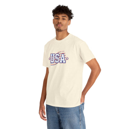 USA Patriotic Cotton T-shirt