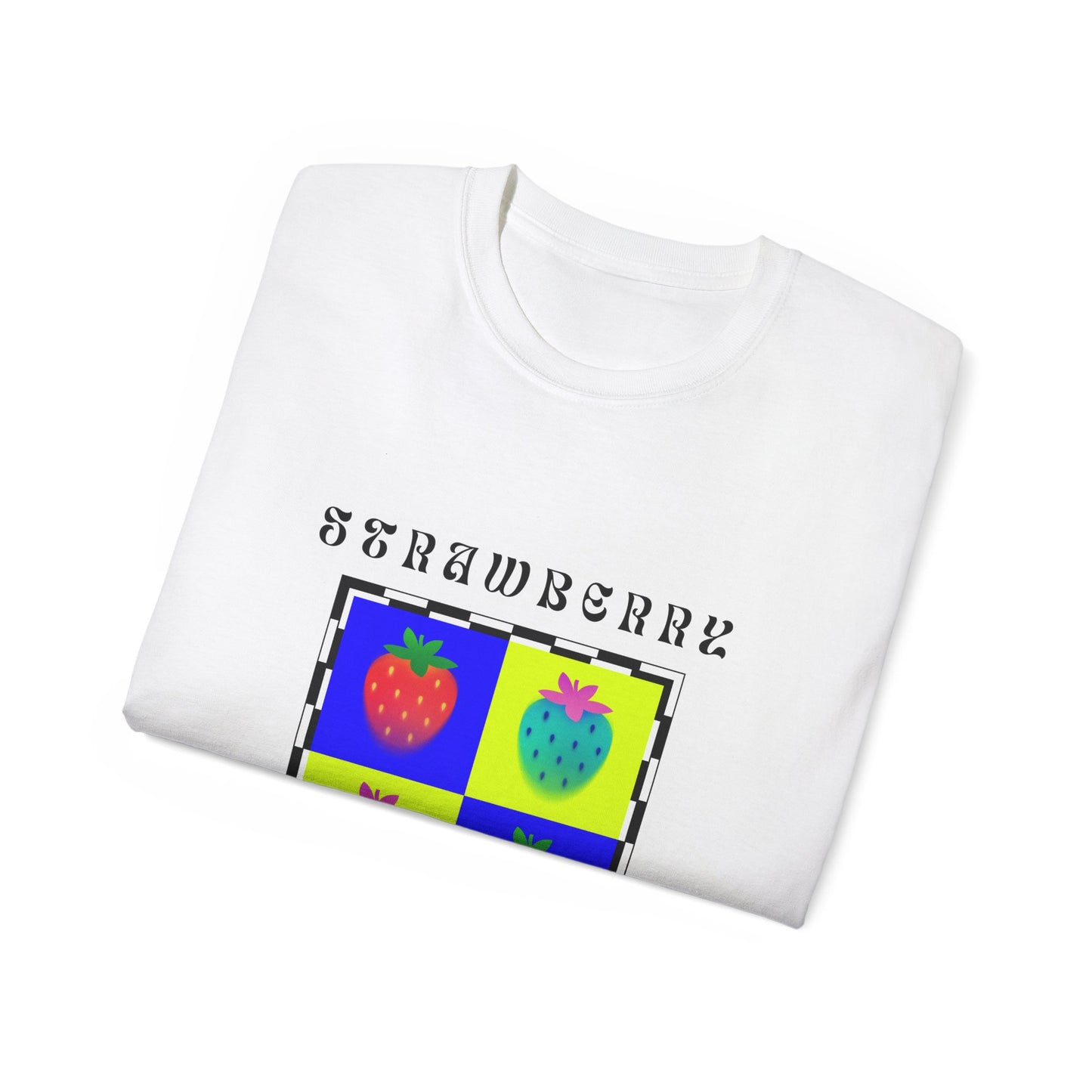 Camiseta de Ajedrez de Fresa, Edición Frutas 