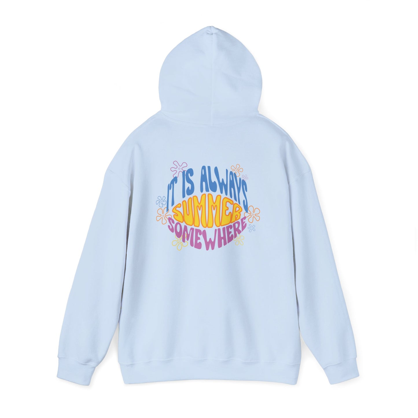 Sudadera con capucha colorida de verano 