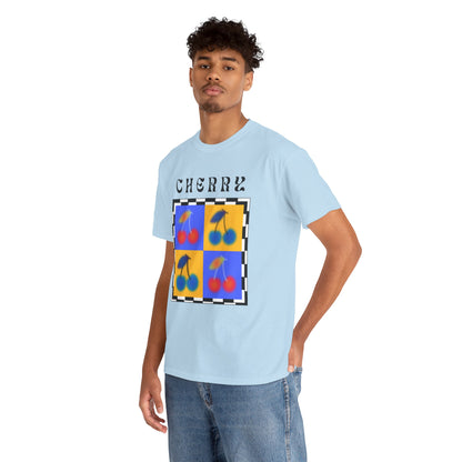 Camiseta de Ajedrez de Cereza, Edición Frutas 