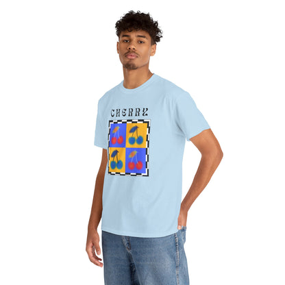 Camiseta de Ajedrez de Cereza, Edición Frutas 