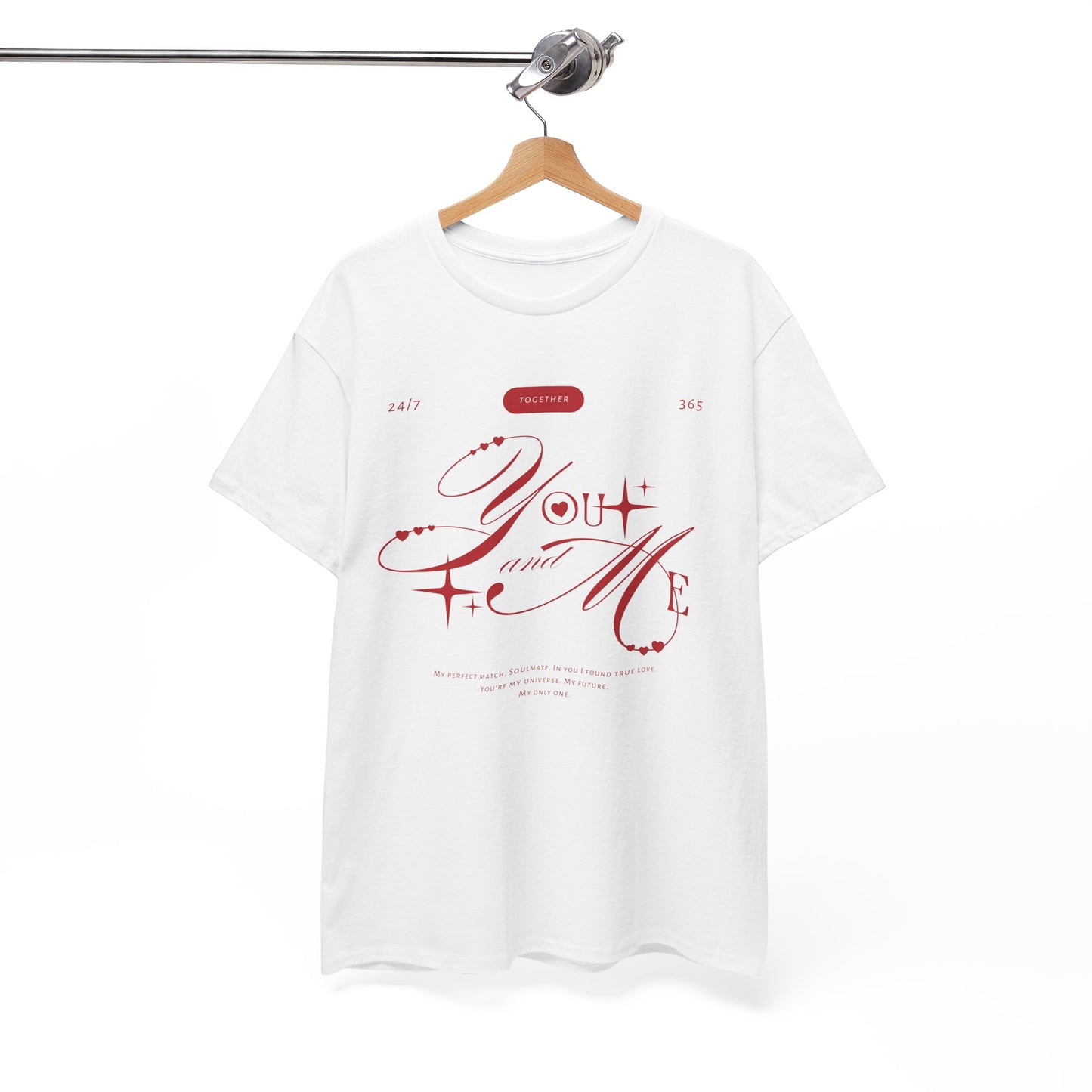 "You & Me" Romantic Valentine T-Shirt