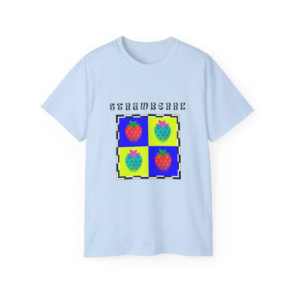 Camiseta de Ajedrez de Fresa, Edición Frutas 