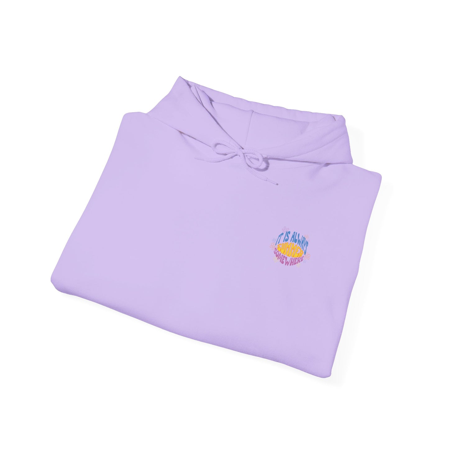 Sudadera con capucha colorida de verano 