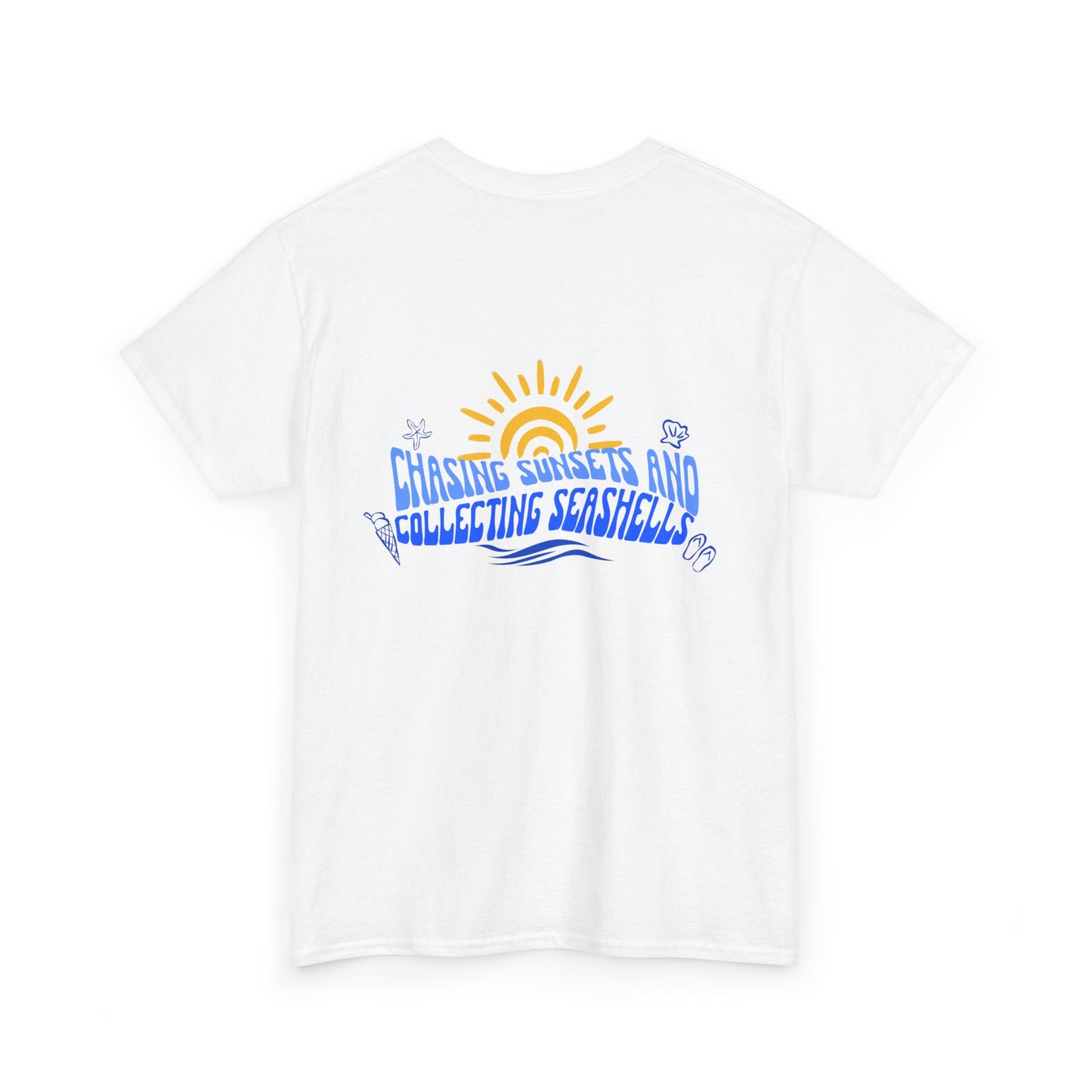 Camiseta playera de algodón Chasing Sunsets 