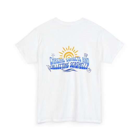 Chasing Sunsets Cotton Beach Tee
