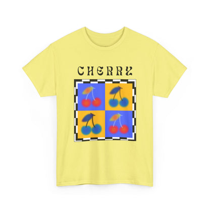 Camiseta de Ajedrez de Cereza, Edición Frutas 