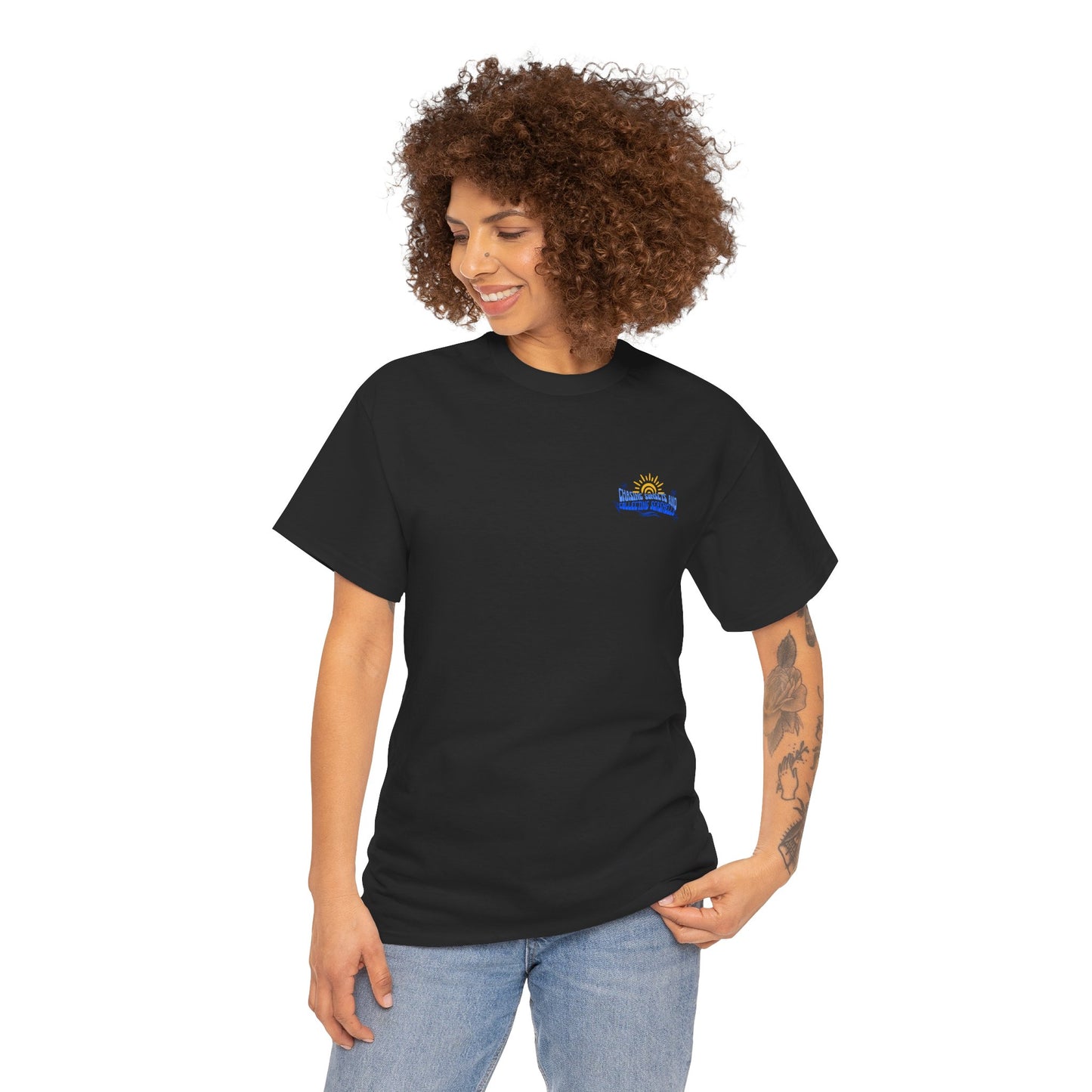 Camiseta playera de algodón Chasing Sunsets 