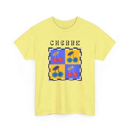 Camiseta de Ajedrez de Cereza, Edición Frutas 