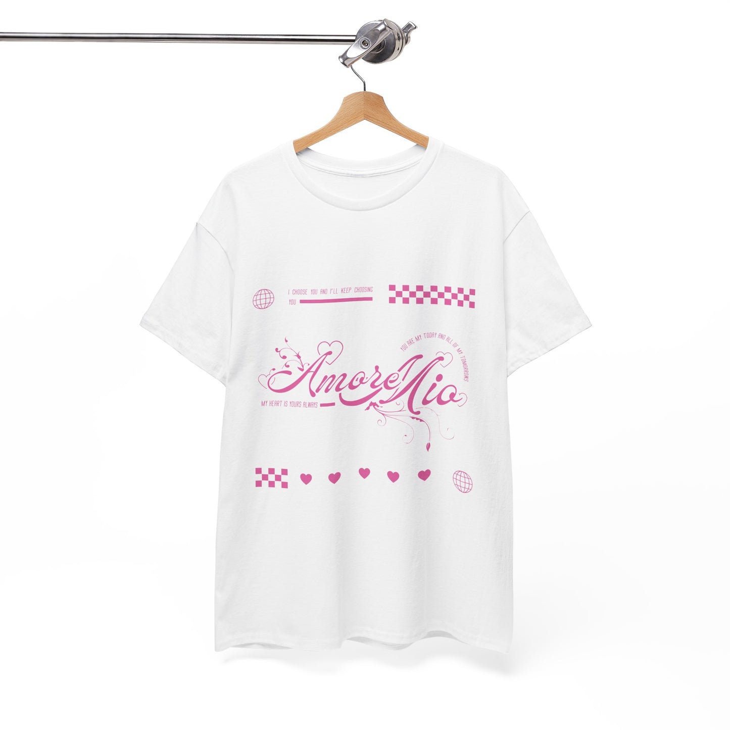 Amore Mio Retro Valentine T-shirt