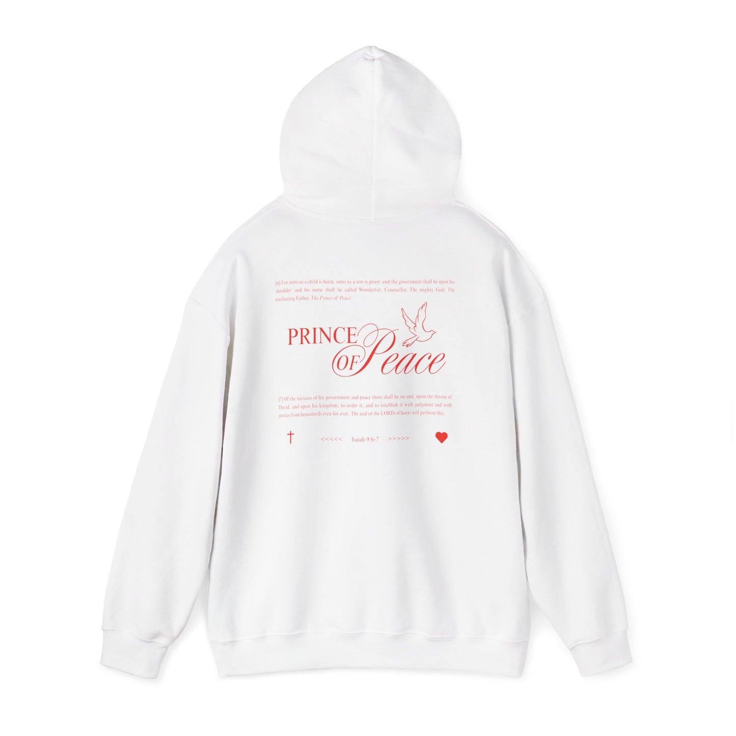 Prince of Peace - Sudadera con capucha de tejido grueso