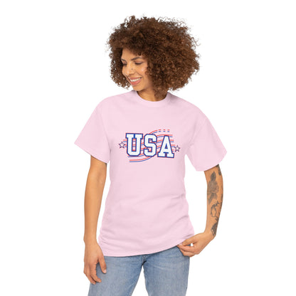 USA Patriotic Cotton T-shirt