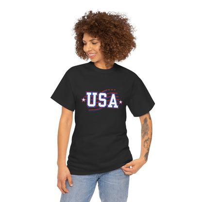 USA Patriotic Cotton T-shirt