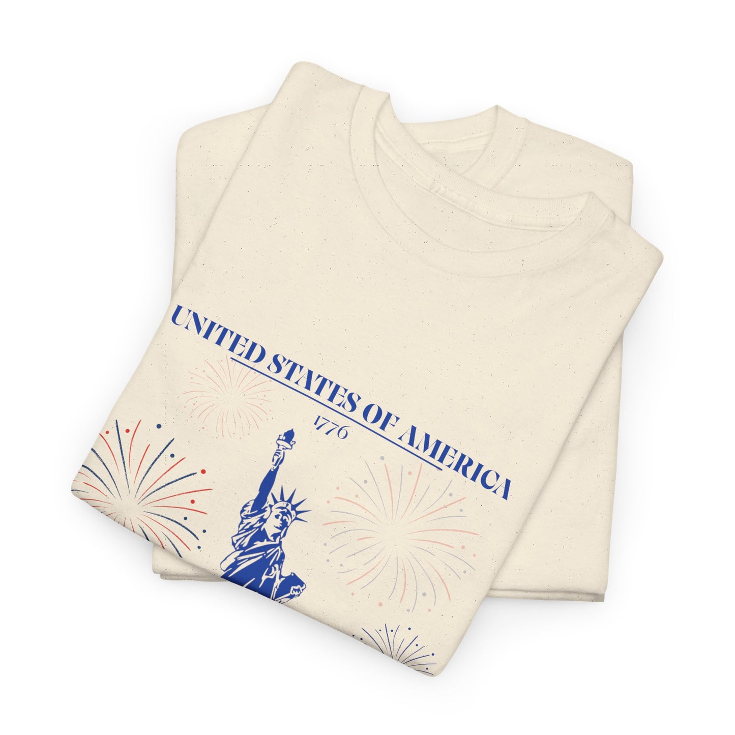 Camiseta unisex de algodón de la Estatua de la Libertad 