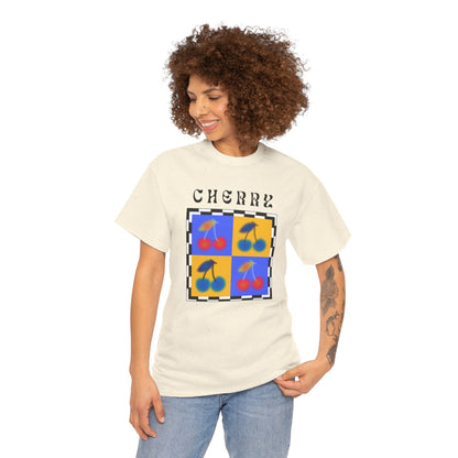 Camiseta de Ajedrez de Cereza, Edición Frutas 