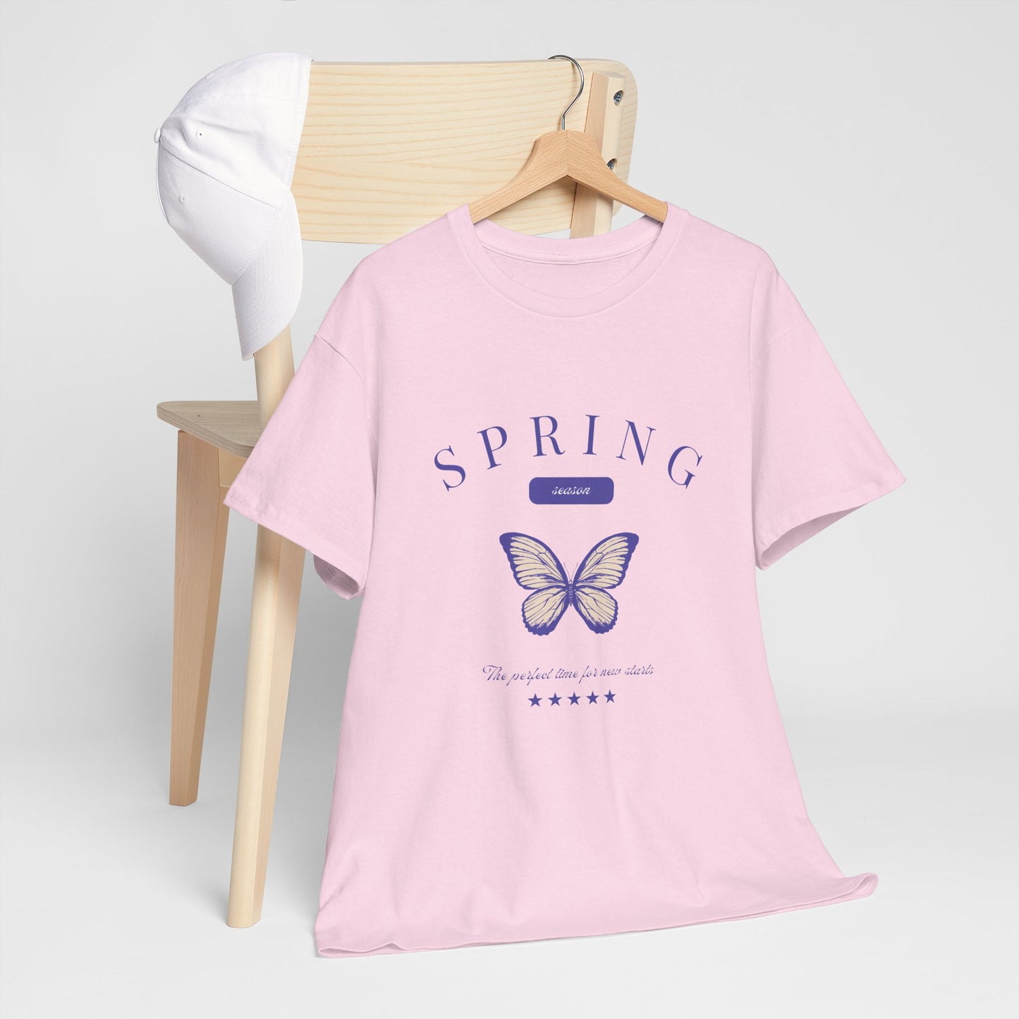 Camiseta de mariposa de primavera de New Starts 
