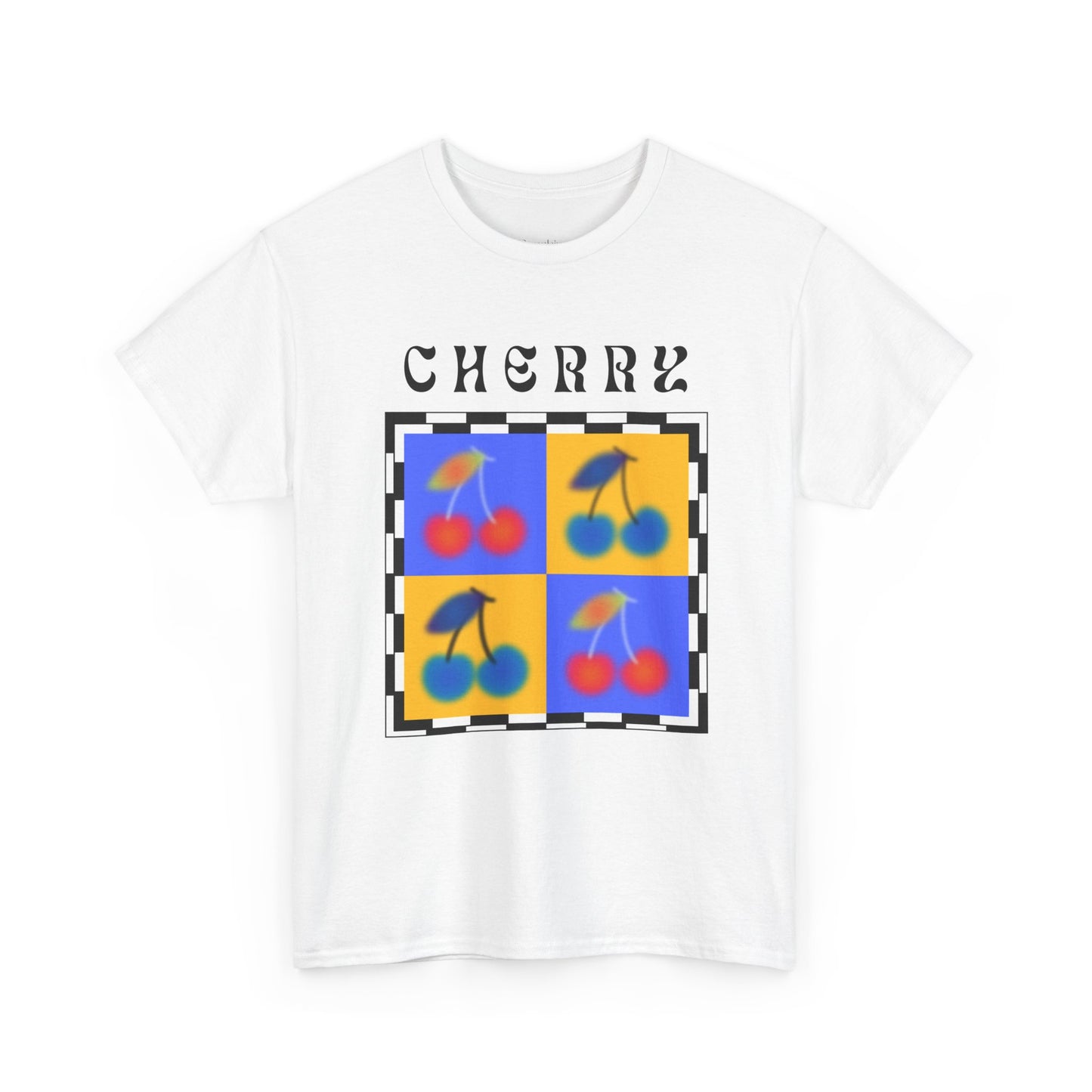 Camiseta de Ajedrez de Cereza, Edición Frutas 