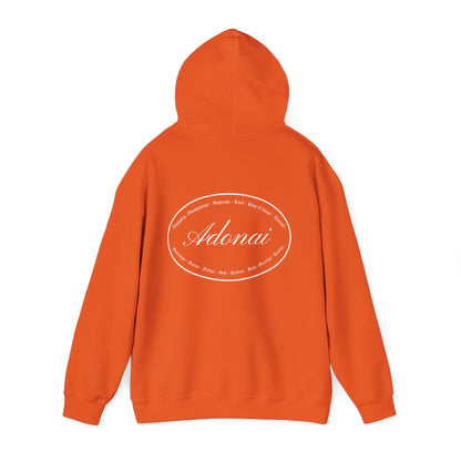 Sudadera con capucha acogedora basada en la fe de Adonai