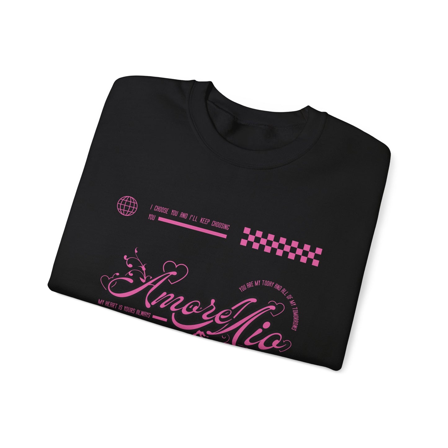 Sudadera de cuello redondo Amore Mio 