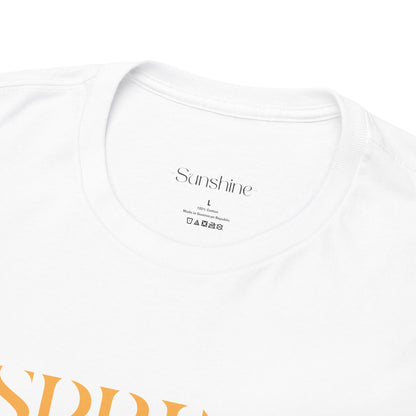 "SPRING" Floral Retro T-shirt