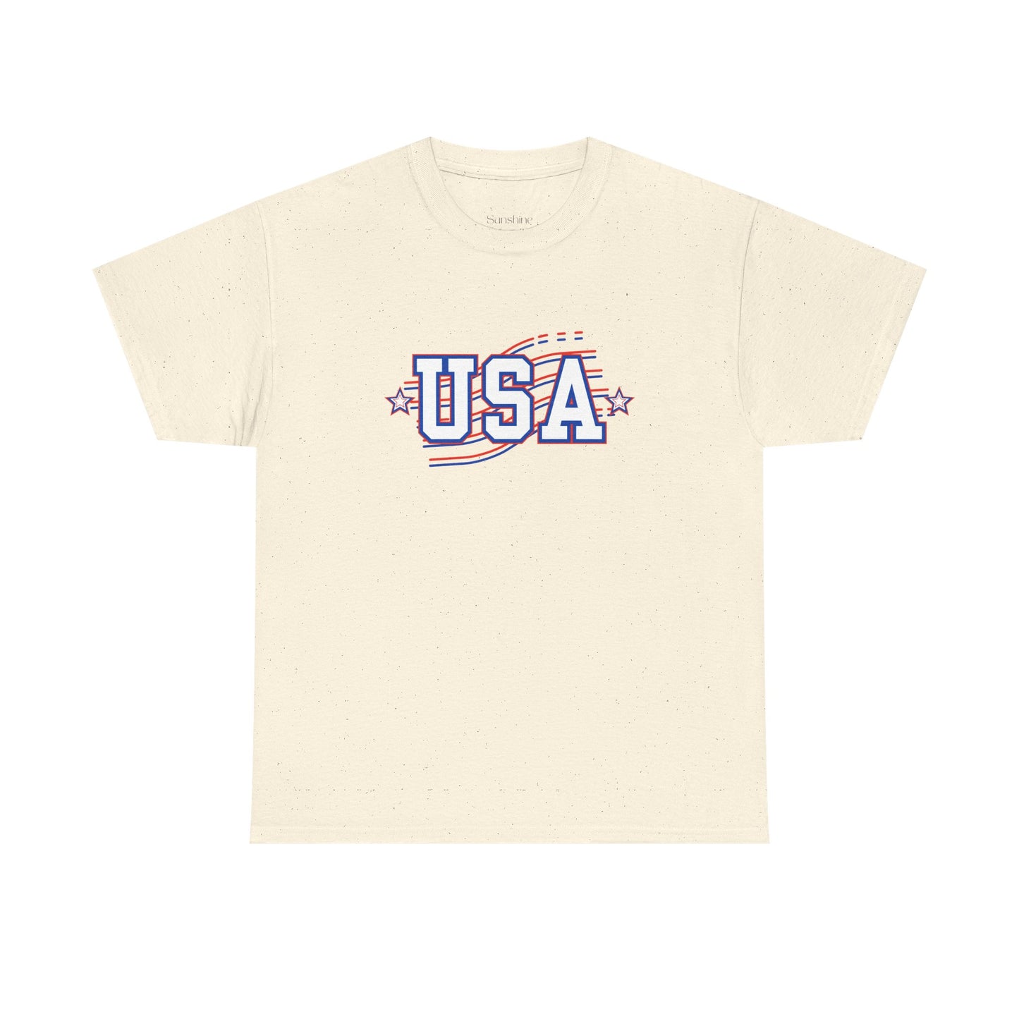 Camiseta de algodón patriótica de EE. UU. 