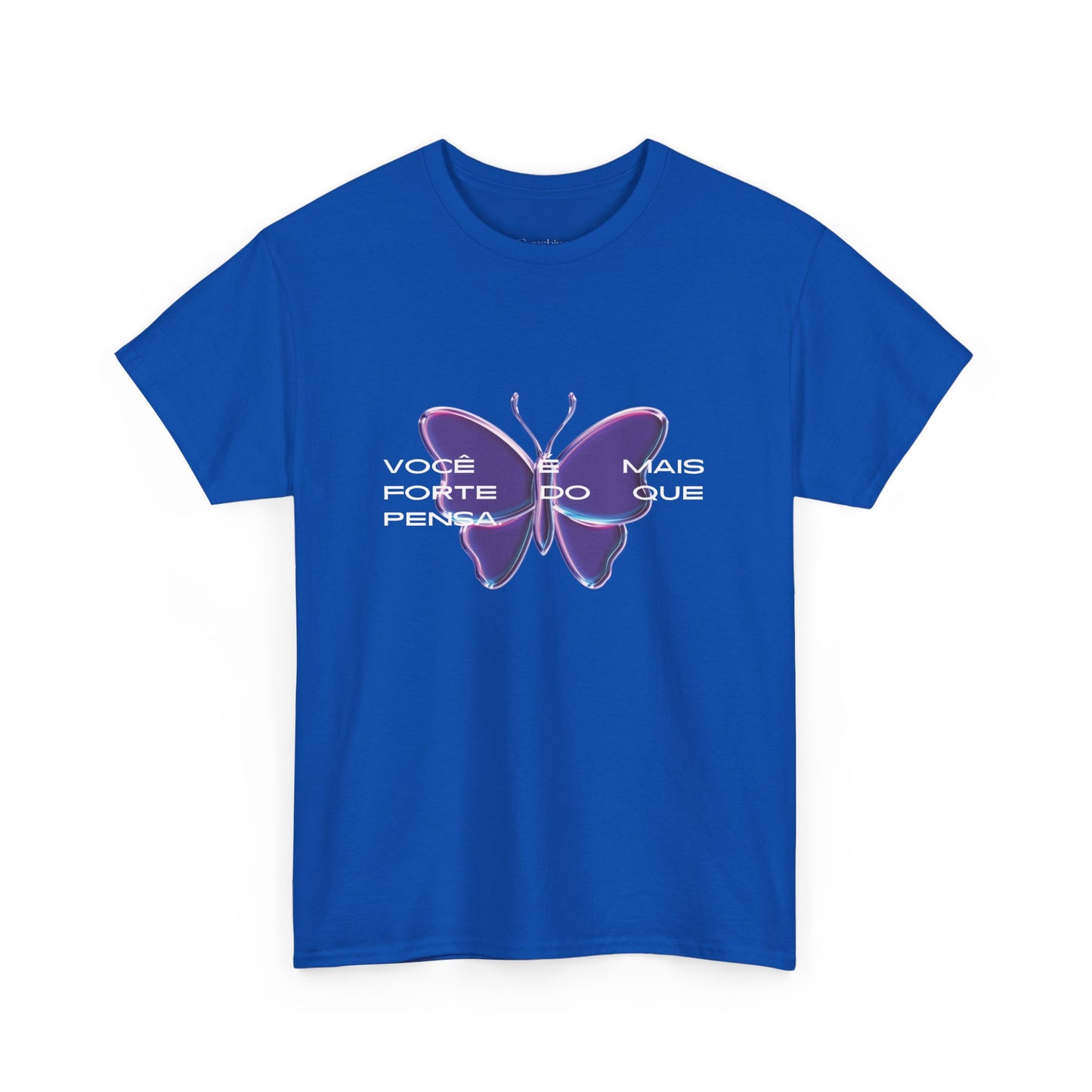 Stronger Than You Think, Motivational Phrase Cotton T-shirt
