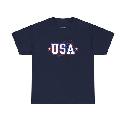 USA Patriotic Cotton T-shirt
